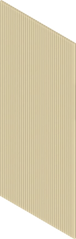 3D Presentation Image of Board Groove Screenwood ModuloMR Arc3 Group3 AuchenFlower Material