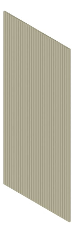 3D Presentation Image of Board Groove Screenwood ModuloMR Arc3 Group3 Oakwood Material