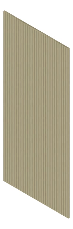 3D Presentation Image of Board Groove Screenwood ModuloMR Arc3 Group3 WhiteMountainOak Material