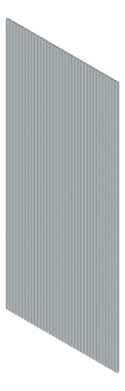 3D Presentation Image of Board Groove Screenwood ModuloMR Arc3 Group3 WhiteSilk Material