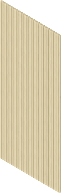 3D Presentation Image of Board Groove Screenwood ModuloMR Arc Group3 AuchenFlower Material