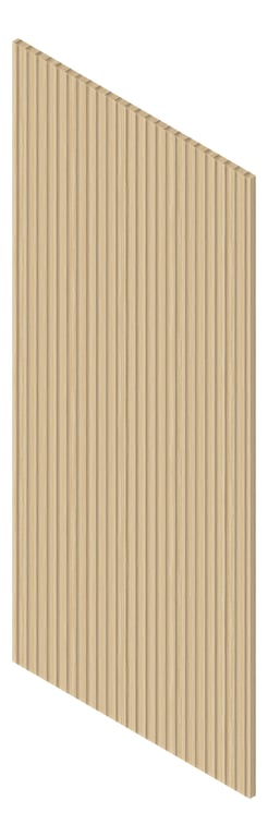 3D Presentation Image of Board Groove Screenwood ModuloMR Arc Group3 SandyTravertine Material