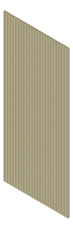 3D Presentation Image of Board Groove Screenwood ModuloMR Arc Group3 WhiteMountainOak Material