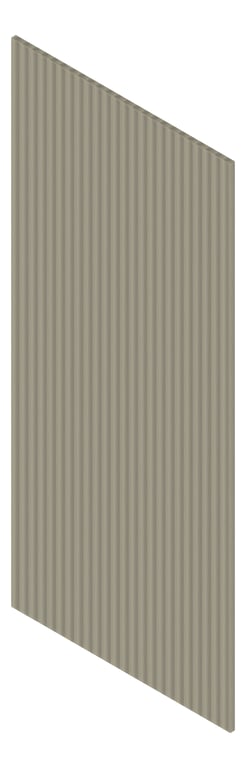 3D Presentation Image of Board Groove Screenwood ModuloMR Flute2 Group3 Earlwood Material