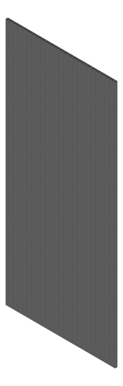 3D Presentation Image of Board Groove Screenwood ModuloMR Flute2 Group3 JetBlack Material