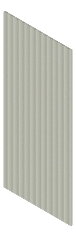 3D Presentation Image of Board Groove Screenwood ModuloMR Flute Group3 CalacuttaGold Material