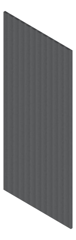 3D Presentation Image of Board Groove Screenwood ModuloMR Flute Group3 Titanium Material