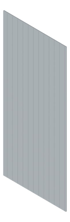 3D Presentation Image of Board Groove Screenwood ModuloFR Groove100 Group2 WhiteSilk Material
