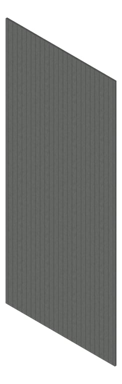 3D Presentation Image of Board Groove Screenwood ModuloFR Groove50 Group2 Titanium Material