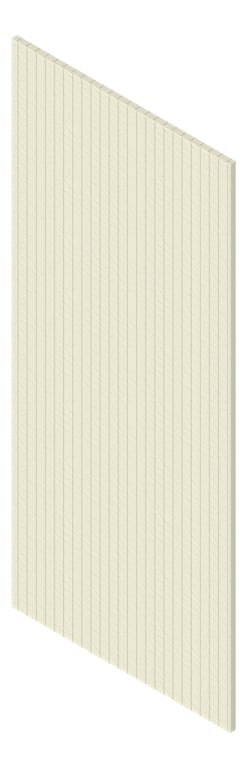 3D Presentation Image of Batten Linear Screenwood ModuloGroup1 Batten Group1 CalacuttaGold Material