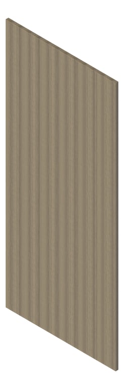 3D Presentation Image of Board Groove Screenwood ModuloGroup1 Flute Group1 Birchgrove Material