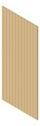 3D Presentation Image of Board Groove Screenwood ModuloGroup1 Flute Group1 ClassicAmericanOak Material