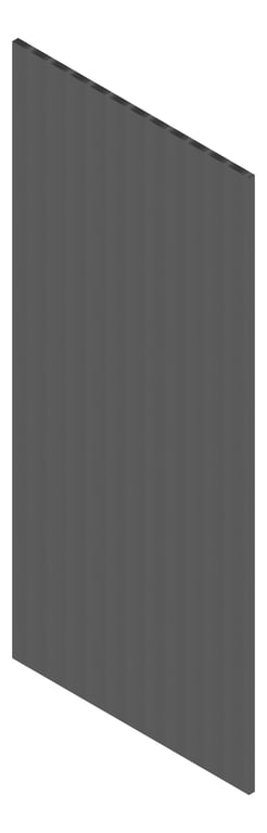 3D Presentation Image of Board Groove Screenwood ModuloGroup1 Flute Group1 JetBlack Material