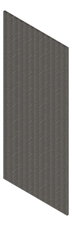 3D Presentation Image of Board Groove Screenwood ModuloGroup1 Flute Group1 MidnightStone Material