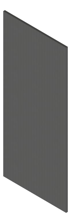 3D Presentation Image of Batten Decorative Screenwood ModuloMR Batten Group3 JetBlack Material