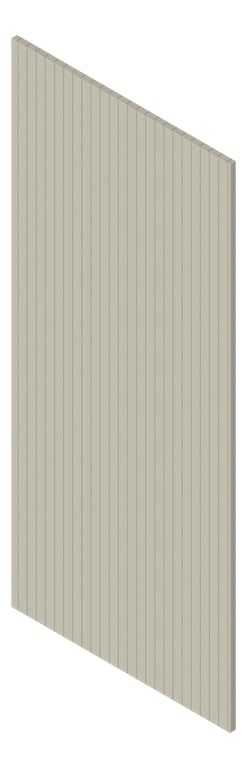 3D Presentation Image of Batten Decorative Screenwood ModuloMR Batten Group3 Oyster Material