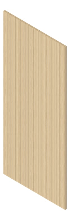 3D Presentation Image of Batten Decorative Screenwood ModuloMR Batten Group3 SandyTravertine Material