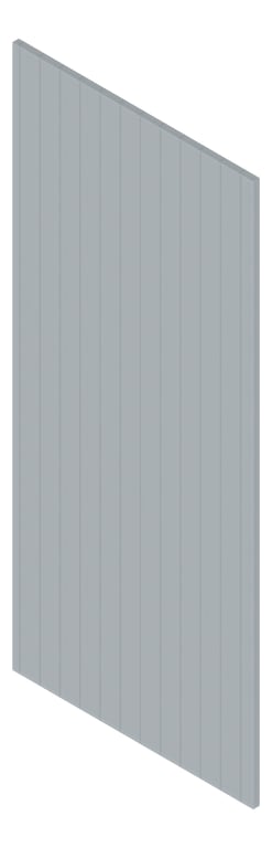 3D Presentation Image of Batten Decorative Screenwood ModuloMR BoardAndBatten Group3 WhiteSilk Material