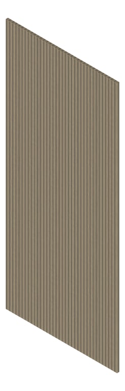 3D Presentation Image of Board Groove Screenwood ModuloMR Arc3 Group3 Birchgrove Material