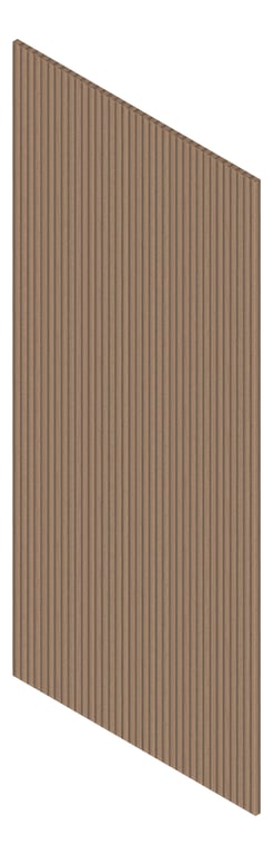 3D Presentation Image of Board Groove Screenwood ModuloMR Arc3 Group3 BoxWood Material