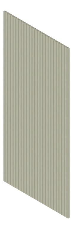 3D Presentation Image of Board Groove Screenwood ModuloMR Arc Group3 AlbanyOak Material