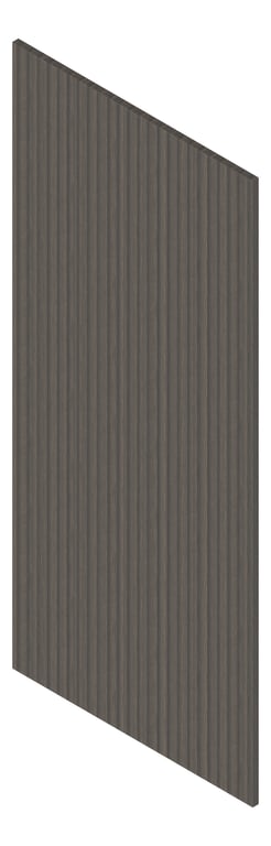 3D Presentation Image of Board Groove Screenwood ModuloMR Arc Group3 Nutgrove Material