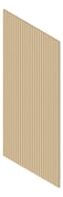 3D Presentation Image of Board Groove Screenwood ModuloMR Arc Group3 SandyTravertine Material
