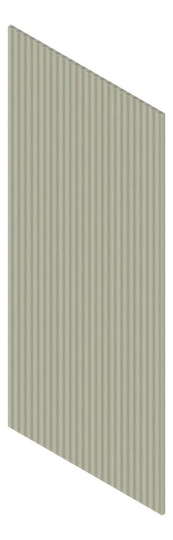 3D Presentation Image of Board Groove Screenwood ModuloMR Flute2 Group3 AlbanyOak Material