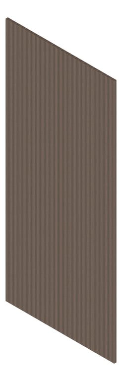 3D Presentation Image of Board Groove Screenwood ModuloMR Flute2 Group3 BoxWood Material