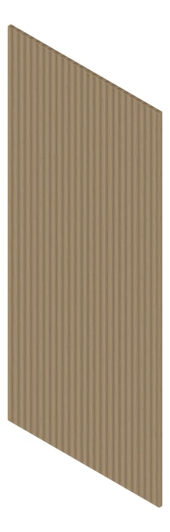 3D Presentation Image of Board Groove Screenwood ModuloMR Flute2 Group3 ClassicAmericanOak Material