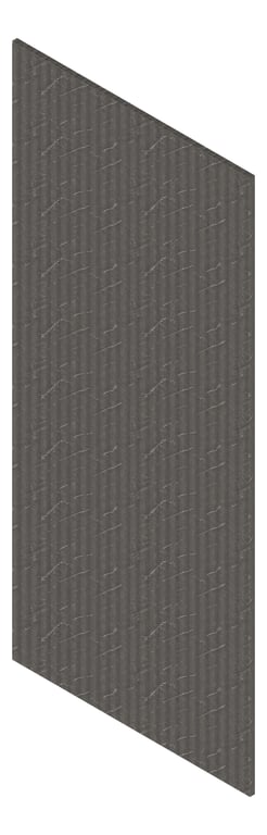 3D Presentation Image of Board Groove Screenwood ModuloMR Flute2 Group3 MidnightStone Material