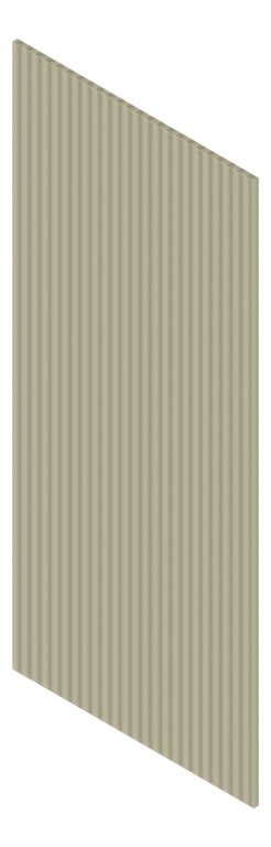 3D Presentation Image of Board Groove Screenwood ModuloMR Flute2 Group3 Oakwood Material