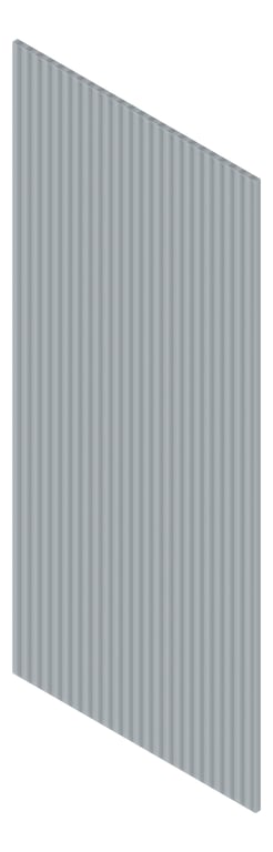 3D Presentation Image of Board Groove Screenwood ModuloMR Flute2 Group3 WhiteSilk Material