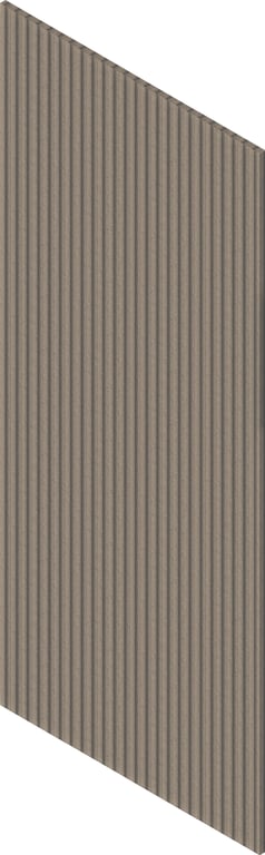 3D Presentation Image of Board Groove Screenwood ModuloMR Flute3 Group3 AbstractBronze Material