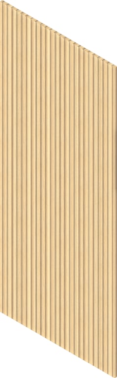 3D Presentation Image of Board Groove Screenwood ModuloMR Flute3 Group3 ByronBlackbutt Material