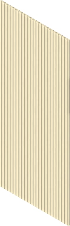 3D Presentation Image of Board Groove Screenwood ModuloMR Flute3 Group3 Earlwood Material