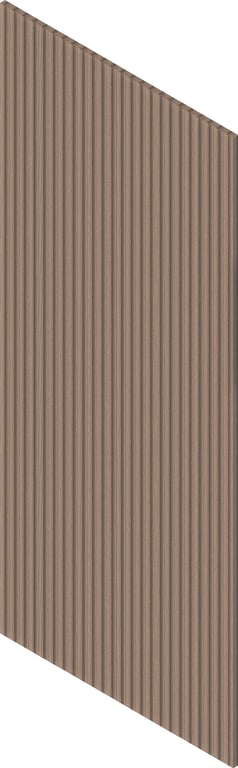 3D Presentation Image of Board Groove Screenwood ModuloMR Flute3 Group3 Hollywood Material