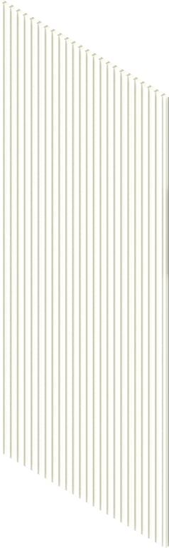 3D Presentation Image of Board Groove Screenwood ModuloMR Flute3 Group3 SterlingCalacatta Material