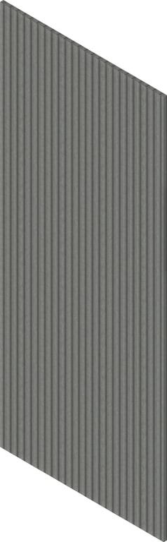 3D Presentation Image of Board Groove Screenwood ModuloMR Flute3 Group3 Titanium Material