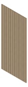 3D Presentation Image of Board Groove Screenwood ModuloMR Flute Group3 ByronBlackbutt Material