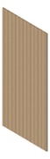 3D Presentation Image of Board Groove Screenwood ModuloMR Flute Group3 GumFlat Material