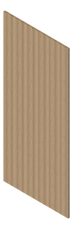 3D Presentation Image of Board Groove Screenwood ModuloMR Flute Group3 GumFlat Material
