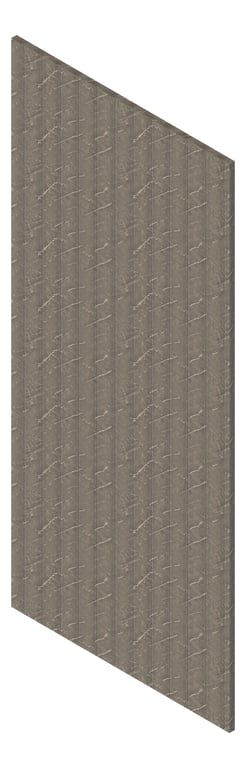 3D Presentation Image of Board Groove Screenwood ModuloMR Flute Group3 MidnightStone Material