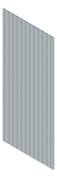 3D Presentation Image of Board Groove Screenwood ModuloMR Flute Group3 WhiteSilk Material
