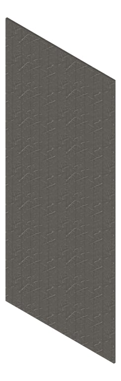 3D Presentation Image of Board Groove Screenwood ModuloMR Groove100 Group3 MidnightStone Material