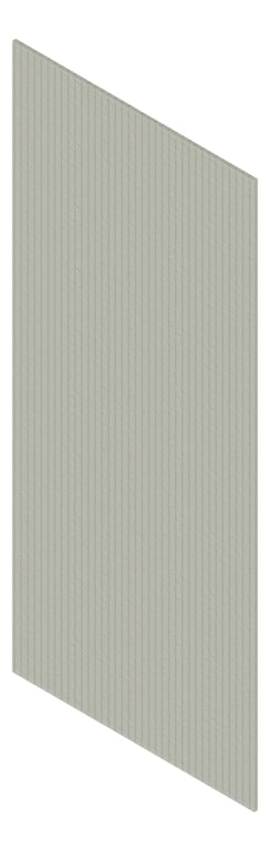 3D Presentation Image of Board Groove Screenwood ModuloMR Groove30 Group3 CalacuttaGold Material