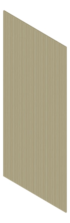 3D Presentation Image of Board Groove Screenwood ModuloMR Groove30 Group3 WhiteMountainOak Material