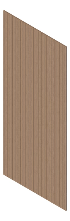 3D Presentation Image of Board Groove Screenwood ModuloMR Groove50 Group3 BoxWood Material