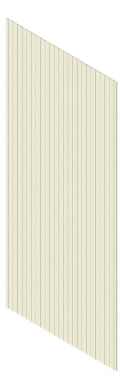 3D Presentation Image of Board Groove Screenwood ModuloMR Groove50 Group3 CalacuttaGold Material