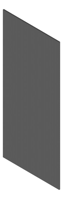 3D Presentation Image of Panel Acoustic Screenwood ModuloAcoustic Dome Group1 JetBlack Material